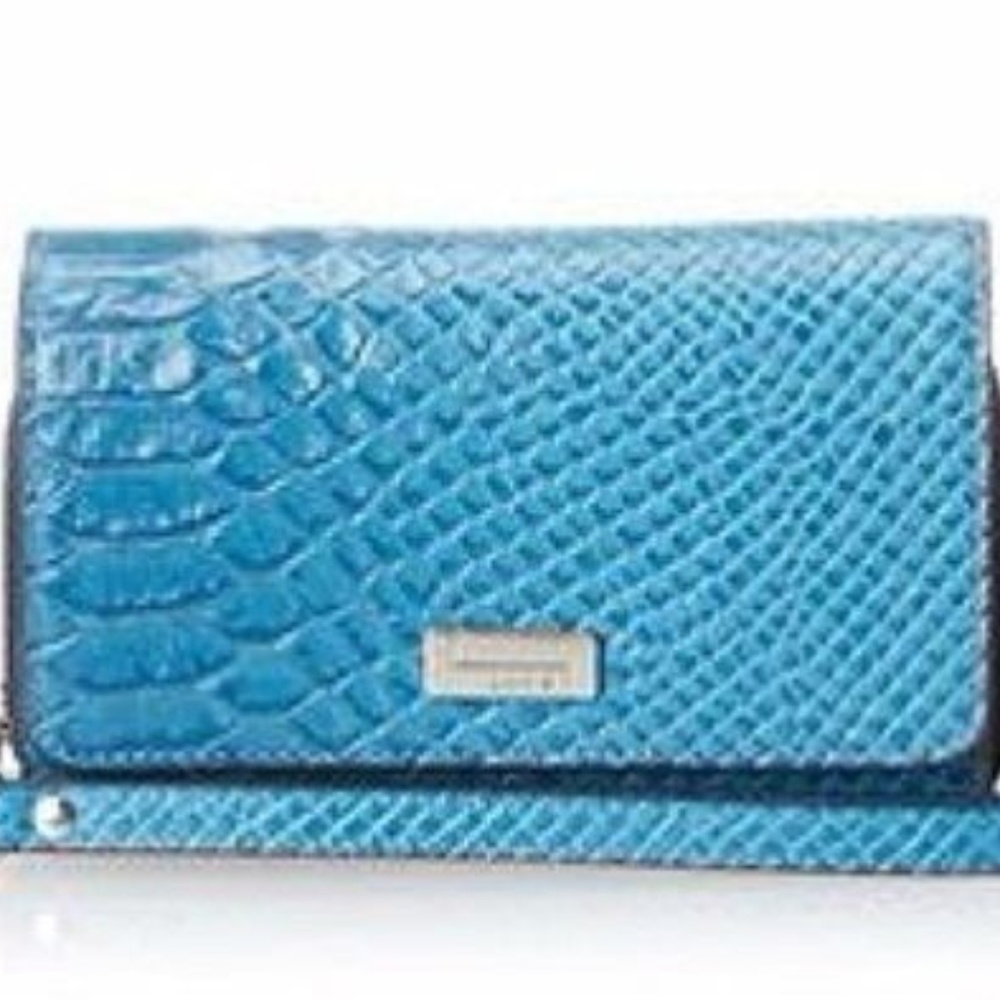 Lodis $88 Lagoon Embossed Phone Wallet
